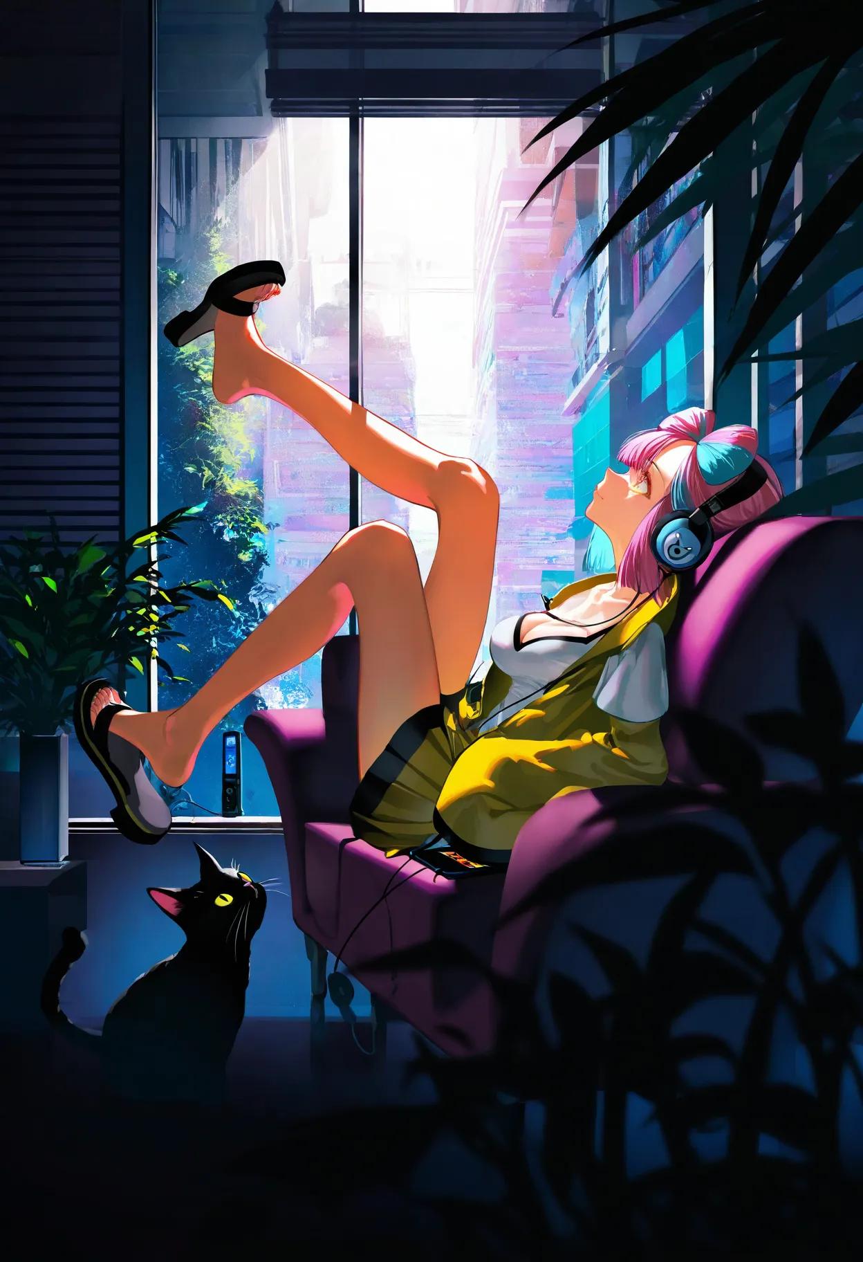 Sample image 3 for NoobAI XL V-Pred 1.0